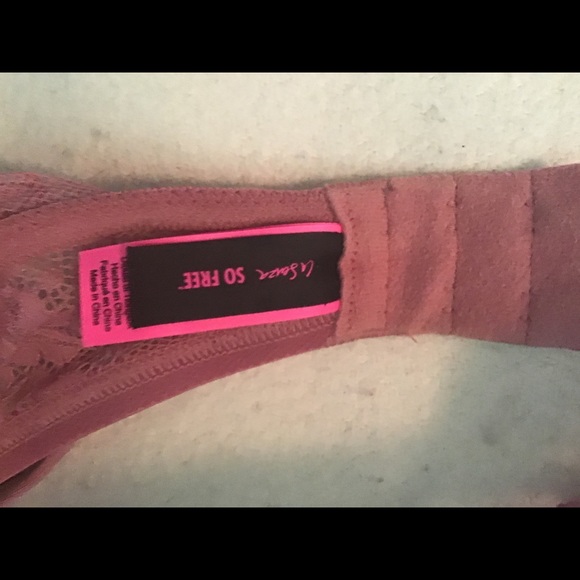 La Senza 38DDD dusty rose with rhinestone detail bra - Picture 3 of 4